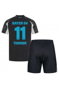 Bayer Leverkusen Martin Terrier #11 Babyklær Tredje Fotballdrakt til barn 2024-25 Korte ermer (+ Korte bukser)